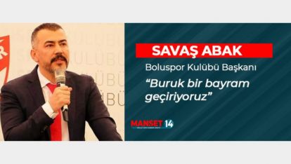 ABAK "BURUK BİR BAYRAM GEÇİRİYORUZ"