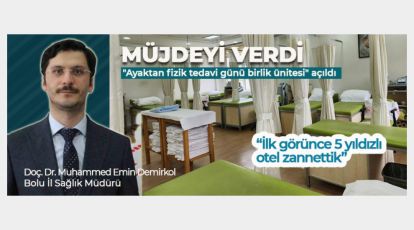 "AYAKTAN FİZİK TEDAVİ GÜNÜ BİRLİK ÜNİTESİ" AÇILDI