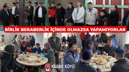 BAYRAM DEYİNCE "KABAK KÖYÜ'NDE BİR BAŞKA