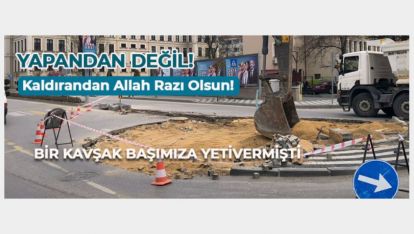 BİR KAVŞAK BAŞIMIZA YETİVERMİŞTİ