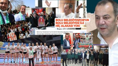 "BOLU BELEDİYESPOR'UN BOLU BELEDİYESİ İLE HİÇ ALAKASI YOK!"