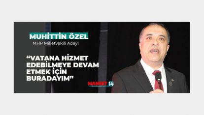 BOLU'NUN İLK GAZİ ADAYI MUHİTTİN ÖZEL KONUŞTU