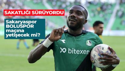 KASONGO BOLUSPOR'A KARŞI OYNAYABİLECEK Mİ?