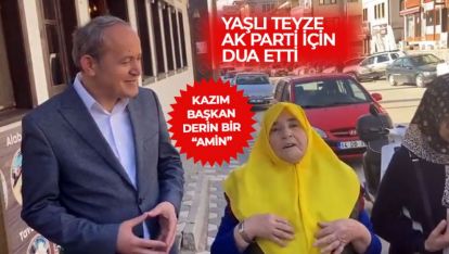 MUDURNU'DA AK PARTİ İÇİN  SEÇİM DUASI...