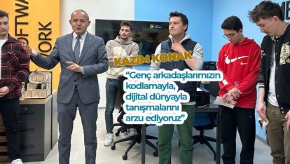 KAZIM KONAK GENÇLERE SESLENDİ