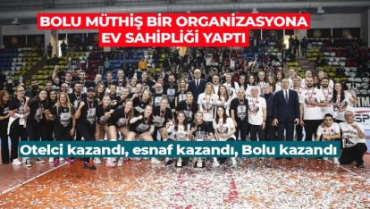 SULTANLAR LİGİNİ BOLU'DA KAZANDILAR