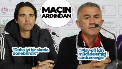 BANDIRMASPOR BOLUSPOR MAÇININ ARDINDAN