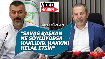 TANJU ÖZCAN BOLUSPOR'A KARŞI MAHÇUP