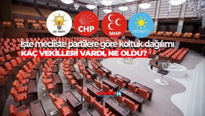 HANGİ PARTİ KAÇ VEKİLİ MECLİSE GÖNDERİYOR?