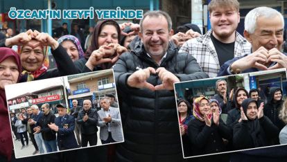 ÖZCAN'A TAŞKESTİ'DE YOĞUN İLGİ