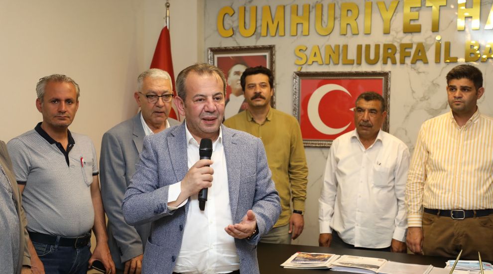 BAŞKAN ÖZCAN, ŞANLIURFA İL BİNASINI ZİYARET ETTİ