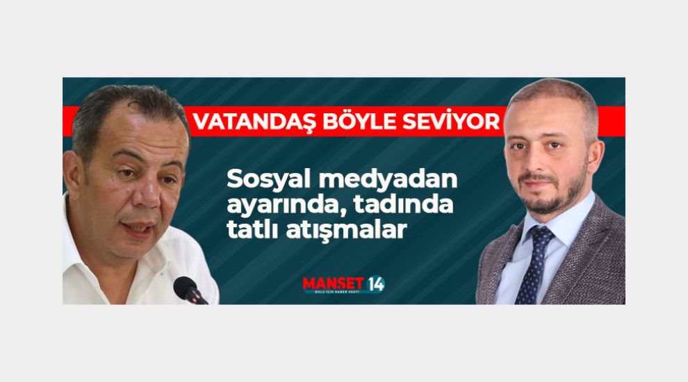 AK PARTİLİ FATİH BAYRAK'TAN ÖZCAN'A PANKART CEVABI