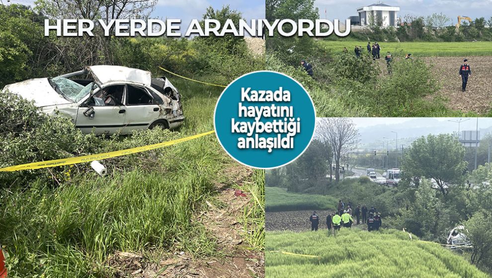 KAYIP VATANDAŞ, TRAFİK KAZASINDA HAYATINI KAYBETMİŞ