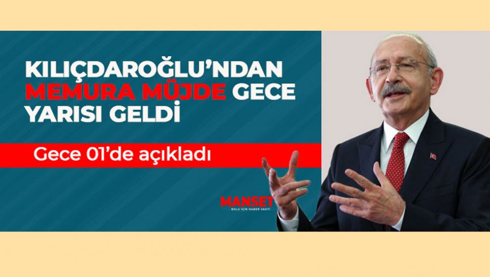 KILIÇDAROĞLU MEMURA ÖYLE BİR VAAT VERDİ Kİ!