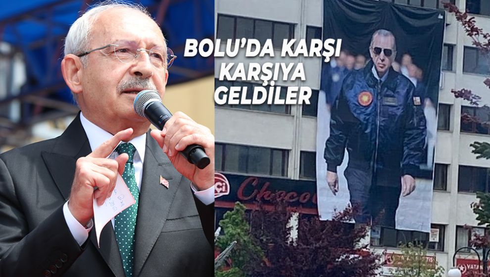 KILIÇDAROĞLU VE İMAMOĞLU'NA PANKART ŞOKU