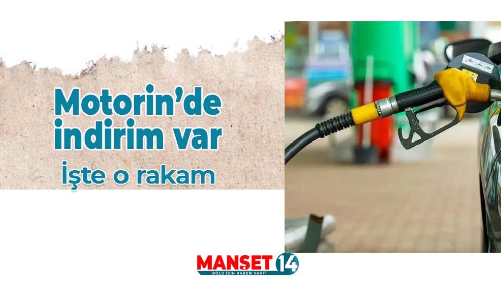 MOTORİNDE YİNE İNDİRİM BEKLENİYOR