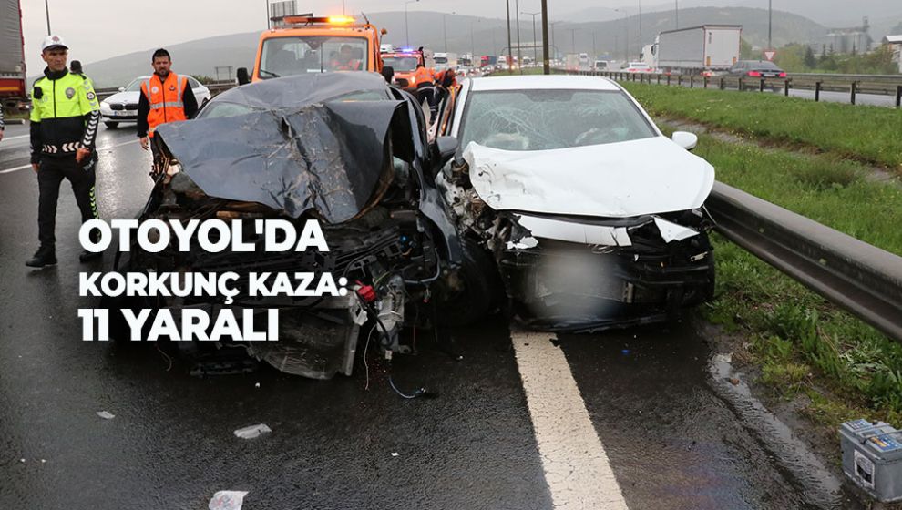 OTOYOL'DA KORKUNÇ KAZA: 11 YARALI