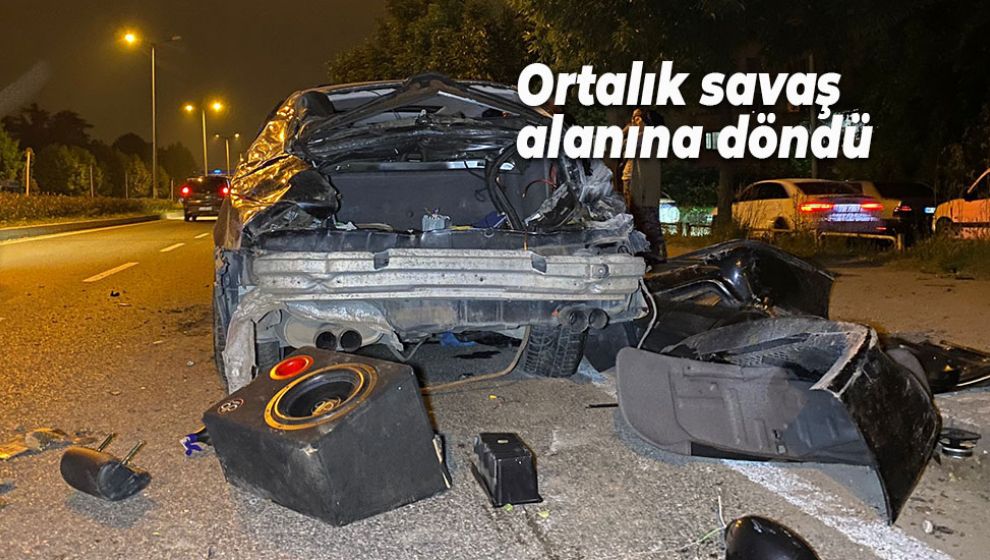 2 OTOMOBİL ÇARPIŞTI: 5 YARALI