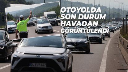 OTOYOLDA BAYRAM YOĞUNLUĞU DEVAM EDİYOR