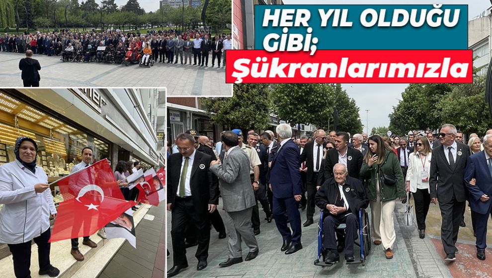 BOLU BABASINI ŞÜKRANLARLA ANIYOR