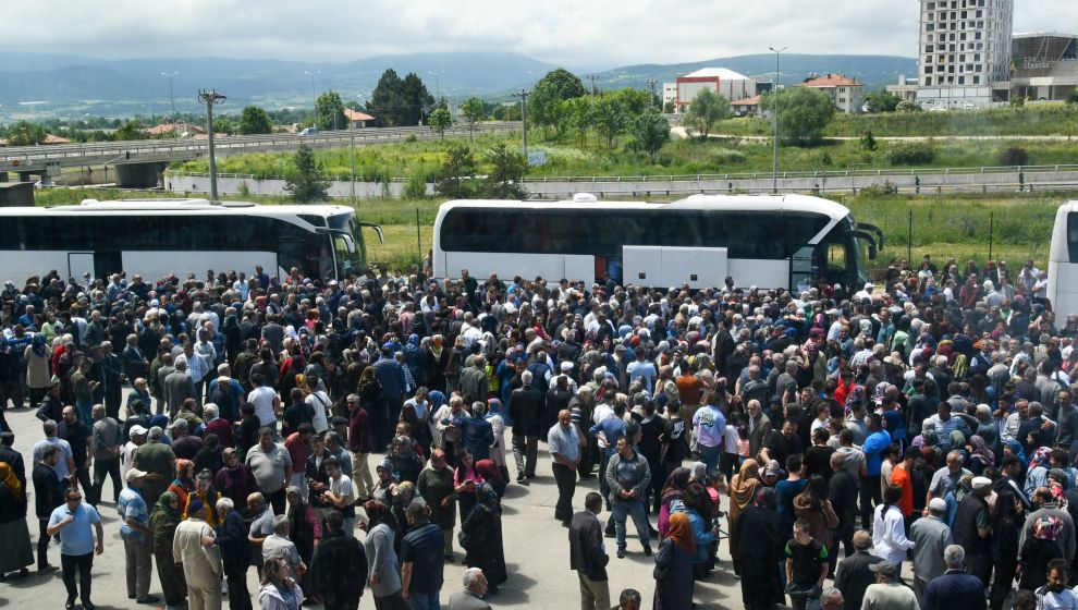 HACI ADAYLARINI VALİ KILIÇ UĞURLADI