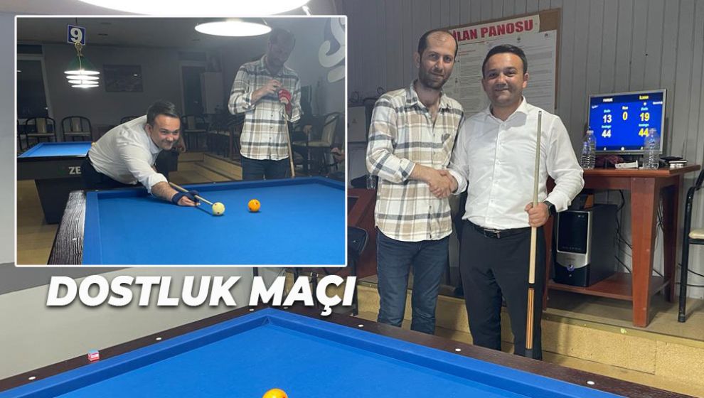 MHP'Lİ İLHAN DURAK GAZETECİ FARUK ÇİDEM'İ 19-13 MAĞLUP ETTİ