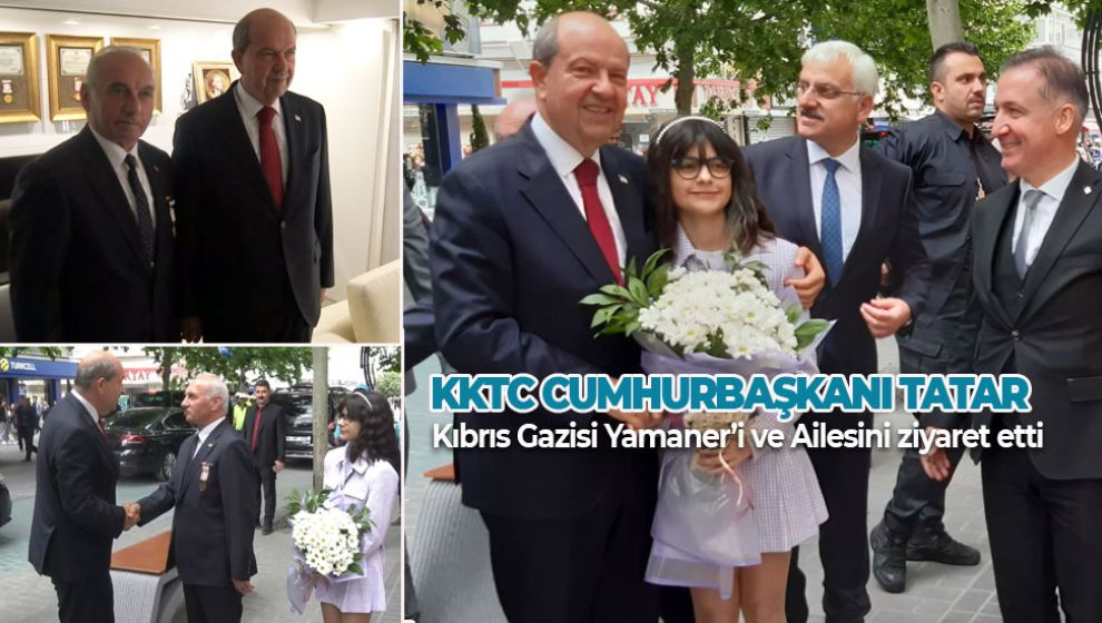 KKTC CUMHURBAŞKANINDAN BOLU'DA EN ÖZEL ZİYARET