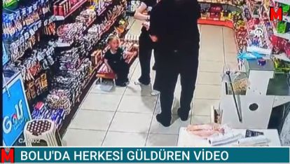 BOLU'DA HERKESİ GÜLDÜREN VİDEO