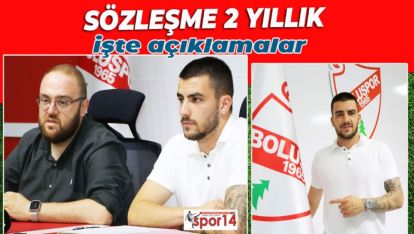 BOLUSPOR İLK TRANSFERİNİ YAPTI