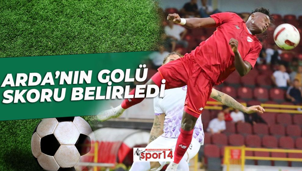 BOLUSPOR HAZIRLIK MAÇINI TEK GOLLE KAZANDI