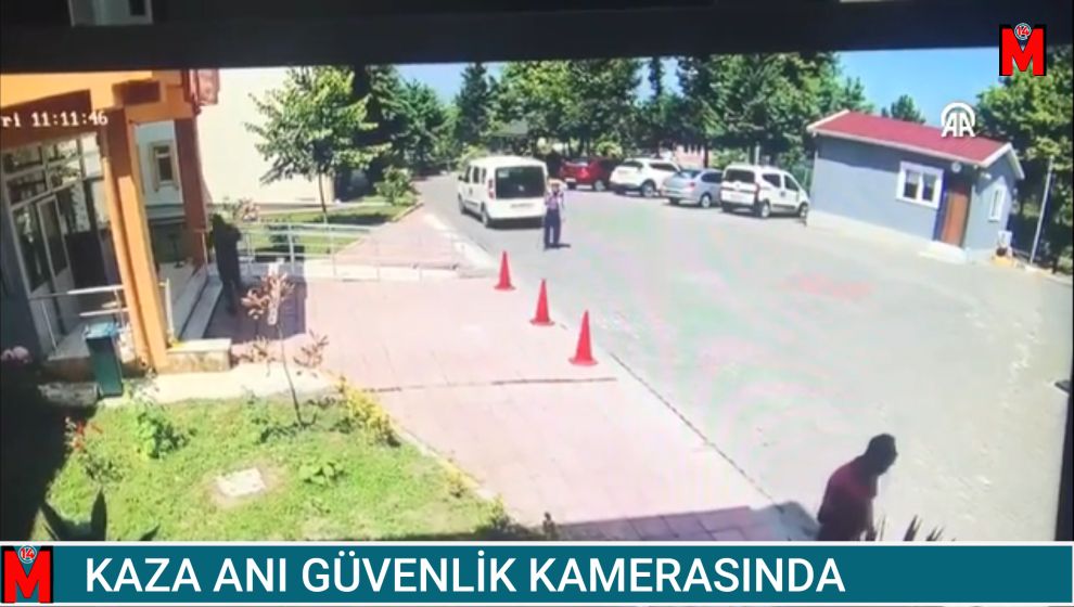 KAZA ANI GÜVENLİK KAMERASINDA