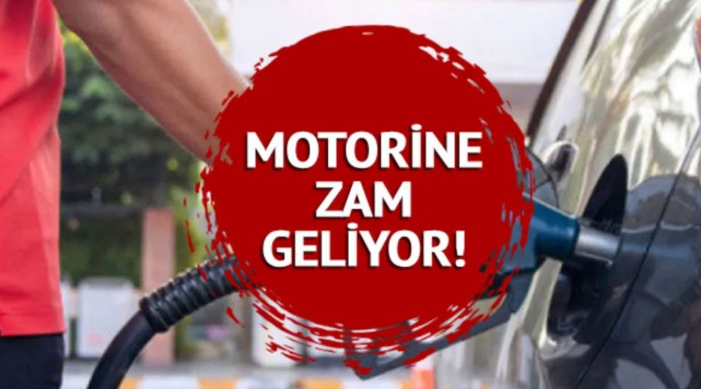 MOTORİNE 1.07 TL ZAM BU AKŞAM POMPAYA YANSIYACAK