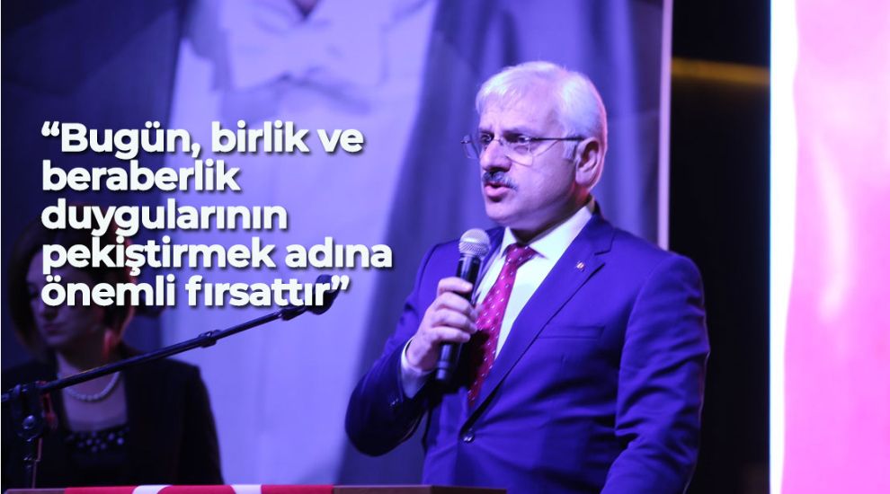 VALİ KILIÇ'TAN DEMOKRASİ BAYRAMI MESAJI