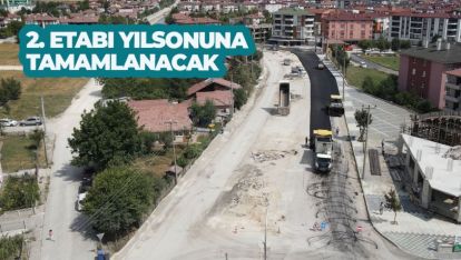 KUVAYI MİLLİYE BULVARINDA ÇALIŞMALAR TAM GAZ