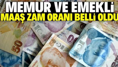 SON DAKİKA.. MEMURLARIN ZAM ORANI BELLİ OLDU