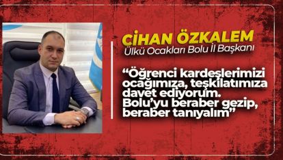 ÜLKÜ OCAKLARI ÜNİVERSİTELİ GENÇLERİ BEKLİYOR