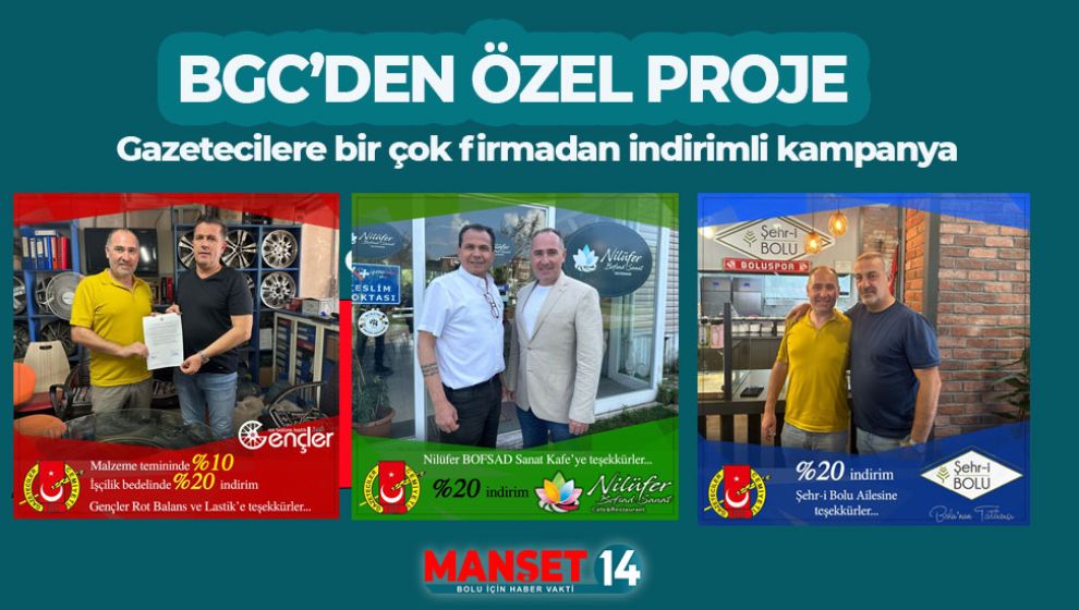 BGC ÜYELERİ İÇİN İNDİRİM PROTOKOLLERİ İMZALANIYOR