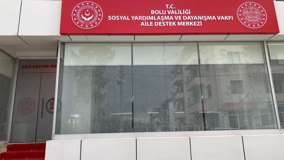 BOLU'DA AİLE DESTEK MERKEZİ'NİN AÇILIŞI YAPILDI