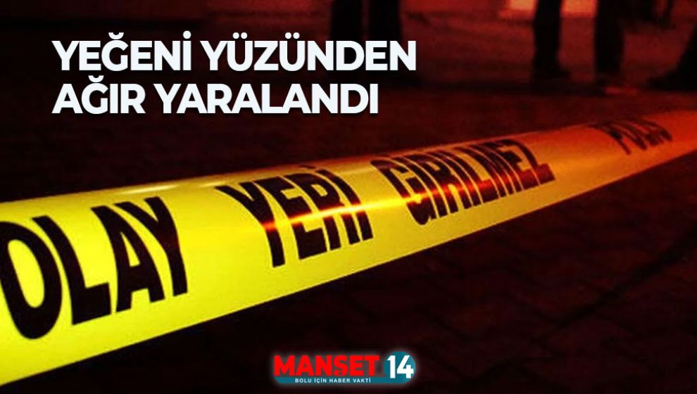 DÜZCE'DE BİR KİŞİ KAZMAYLA AMCASINI AĞIR YARALADI