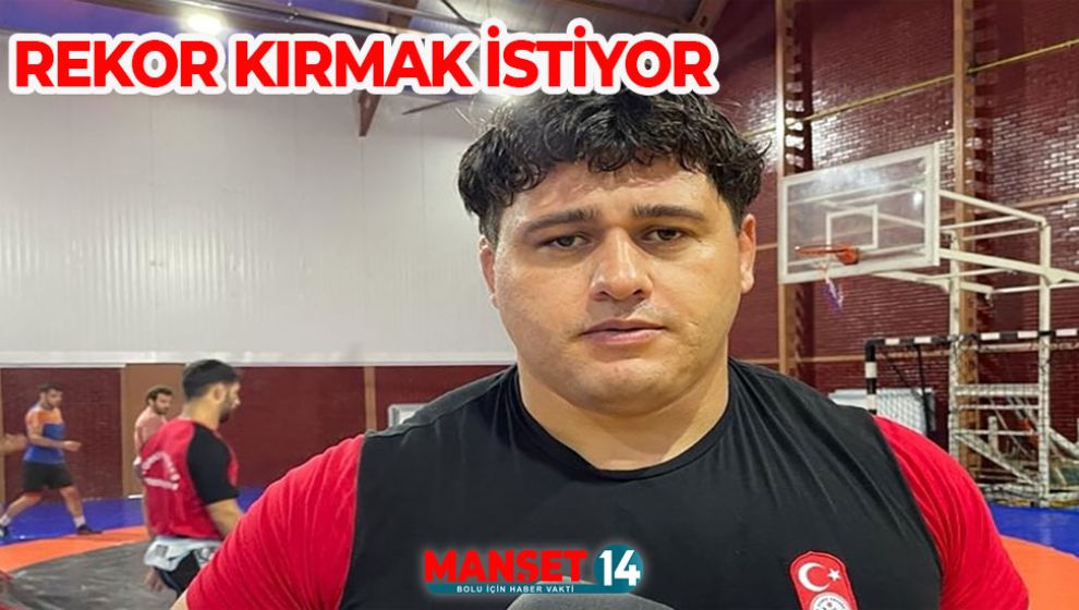 MİLLİ GÜREŞÇİ RIZA KAYAALP, 6. DÜNYA ŞAMPİYONLUĞUYLA REKORUNU GELİŞTİRMEK İSTİYOR