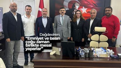 BGC'DEN YENİ EMNİYET MÜDÜRÜNE "HAYIRLI OLSUN" ZİYARETİ