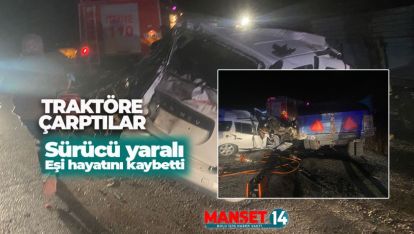 BOLU'DA ÇOK FECİ KAZA: 1 ÖLÜ