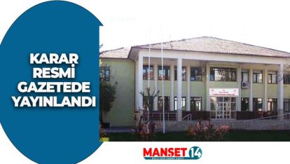 BOLU'DA MÜDÜR DEĞİŞİKLİĞİ. RESMİ GAZETEDE YAYINLANDI