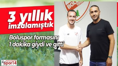 BOLUSPORLU OYUNCU ÜMRANİYESPOR İLE ANLAŞTI