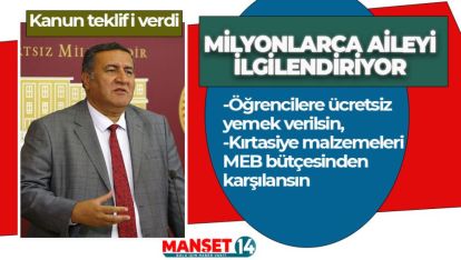 MİLYONLARCA AİLEYİ İLGİLENDİREN KANUN TEKLİFİ