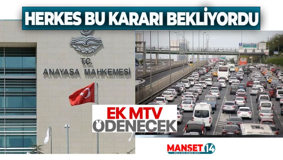 KAÇARI YOK! KUZU KUZU ÖDENECEK. AYM KARARINI VERDİ