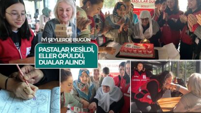 KIZILAY HUZUREVİNDE "HUZUR" VEREN BİR İŞE İMZA ATTI