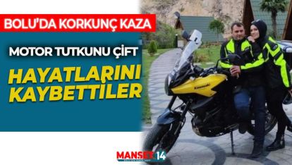 BOLU'DA KORKUNÇ KAZA: KARI-KOCA HAYATINI KAYBETTİ