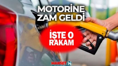 MOTORİN'E BU GECE BÜYÜK ZAM GELDİ