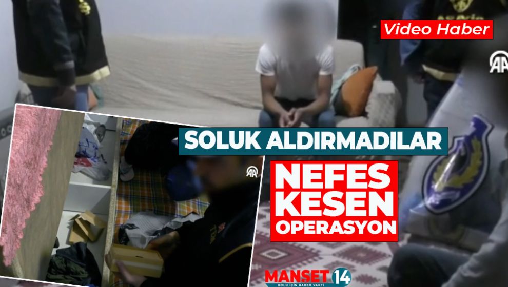 BOLU'NUN DA İÇİNDE OLDUĞU 26 İLDE DEAŞ OPERASYONU